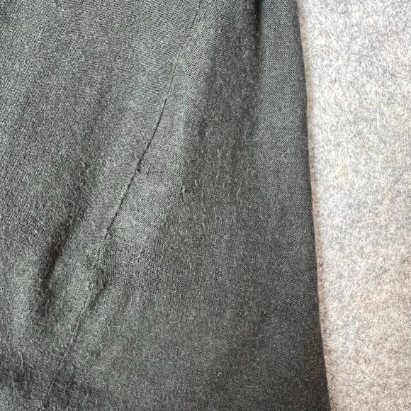 Emporio Armani Women’s Black Ruffle Neck Button Up Cardigan Size EU 42/US Med - Picture 7 of 10